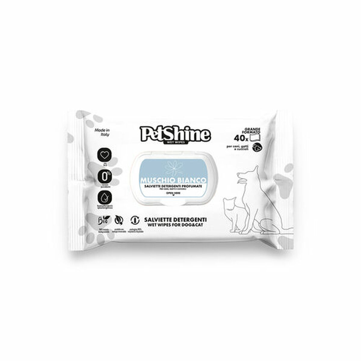 Wet Wipes for Pets Porrini